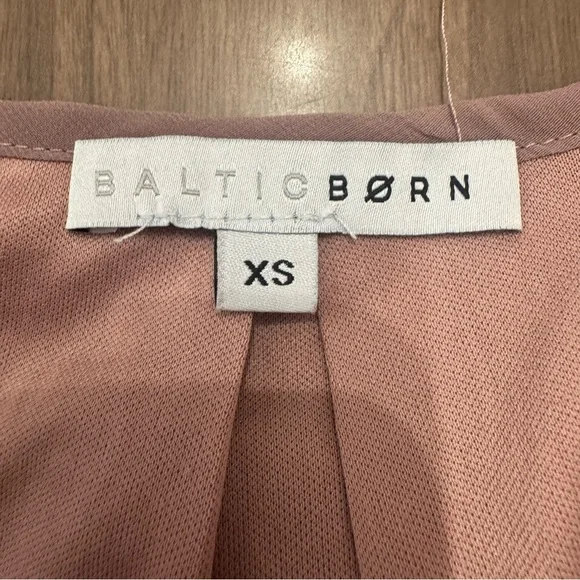 Baltic Born Women's XS Mauve Long Sleeve Fully Lined Maxi Dress Boho Fairycore - Picture 4 of 11